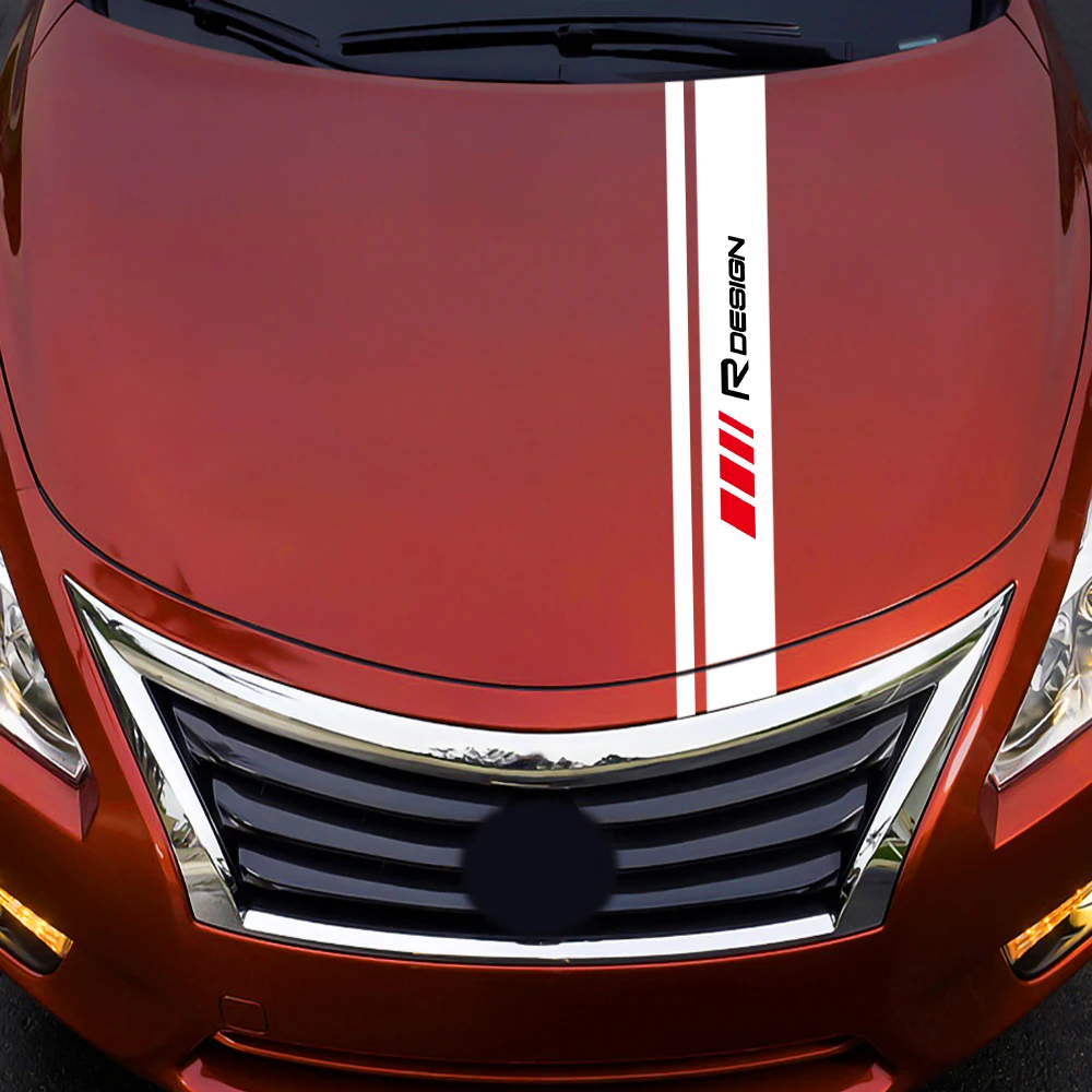 

Чехлы на капот автомобиля, виниловые гоночные спортивные наклейки, украшение для кузова автомобиля для Volvo RDESIGN XC90 XC60 XC40 XC80 S60 S80 S90 V40 V60