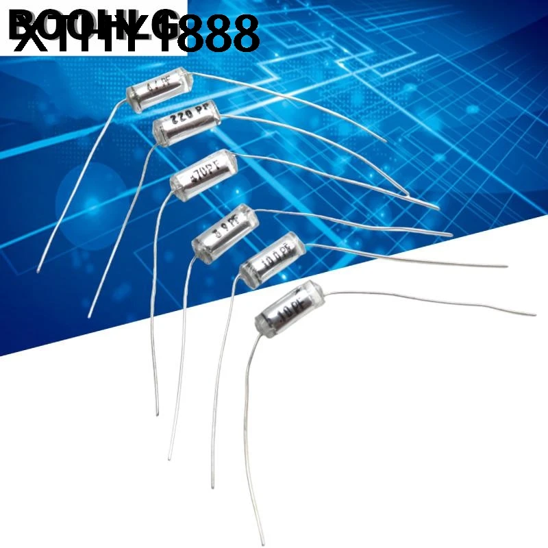 10pcs 3PF-4700PF 0.022UF Axial Polystyrene FILM capacitor CB10 5P 10PF 22P 33P 51P 56P 68P 75P 82PF 150P 300P 470PF 5% 2200P 153