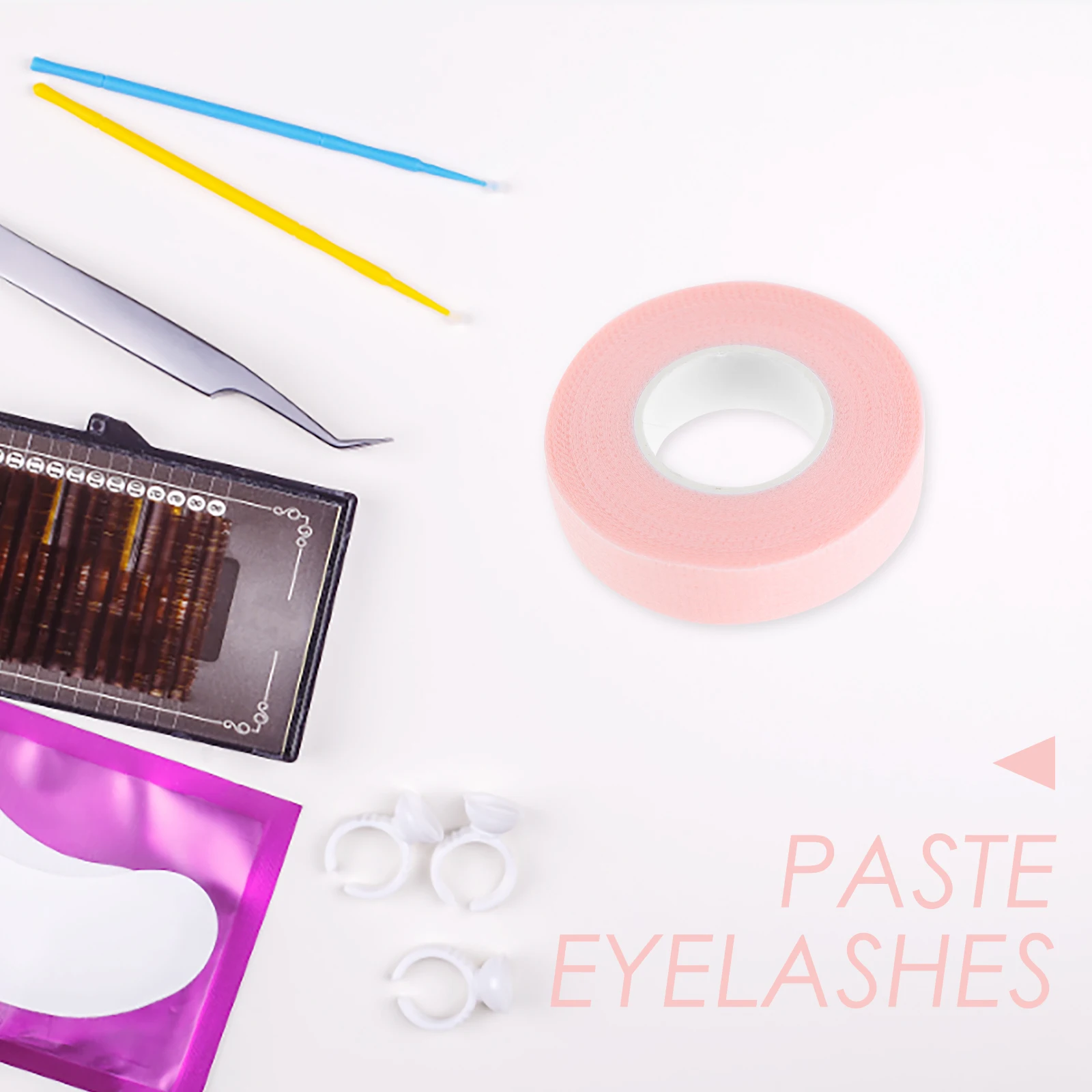 

6 Rolls Lash Extension Tape Non-Woven Fabric Eye Skin Isolation For Eyelash Grafting Professional Makeup Tool Adhesive Strip