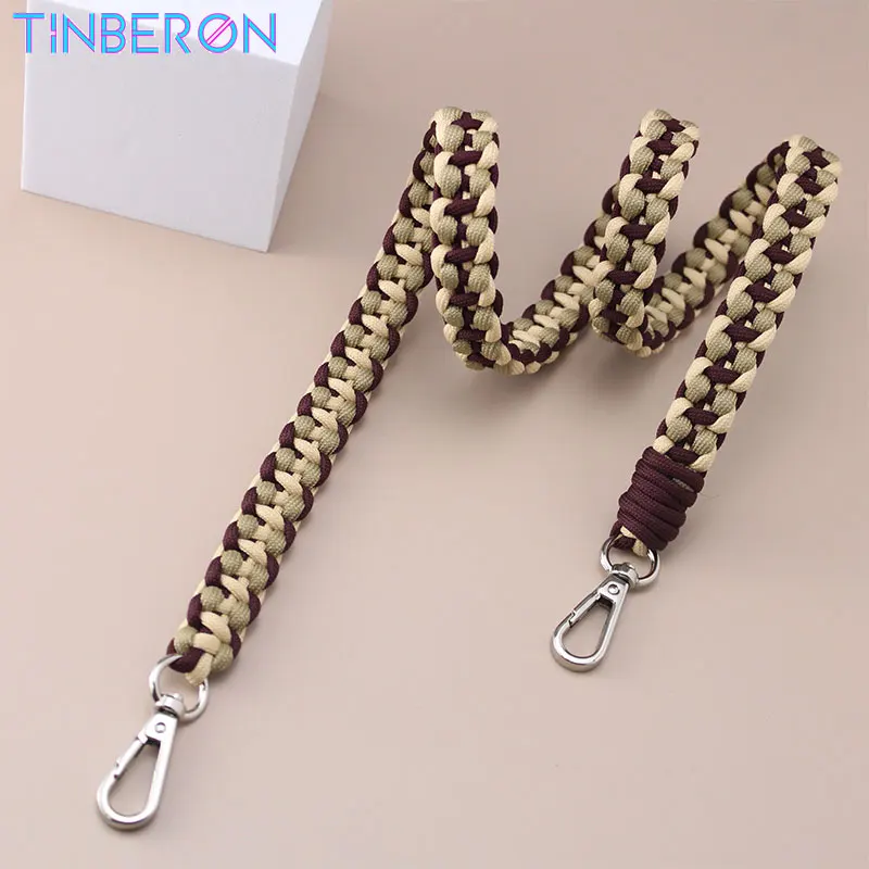 

TINBERON Luxury MINI Bag Shoulder Strap Handbag Accessories Handwork Weave DIY Bag Strap Fashion Handbag Handle Shoulder Straps