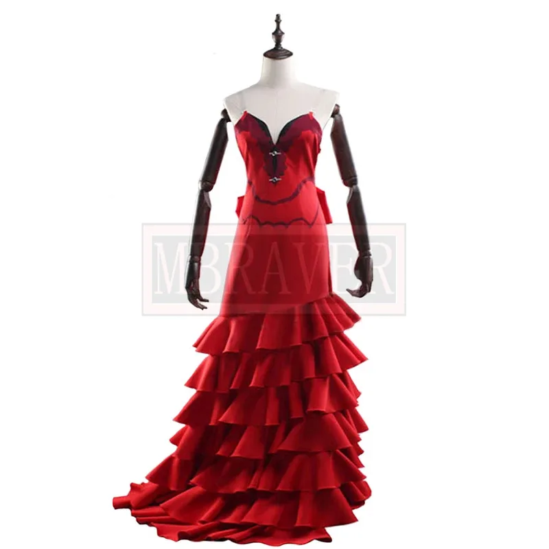 DY20FF 7 파이널 판타지 VII 리메이크 Aerith Gainsborough Aeris Cos 코스프레 의상 파티 크리스마스 할로윈 맞춤 제작 모든 크기25