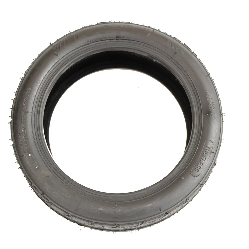 

70/65-6.5 Tubeless Tire With Valve Stem For 9 Inch Balance Bike And Electric Scooter Black Nylon Vacuum Wheel