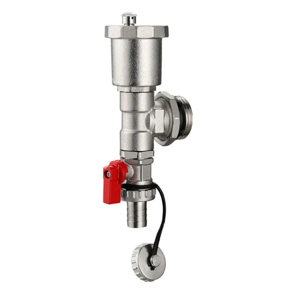 For Heating Manifold 1 inch Exhaust Valve Automatic Air Vent for Water Distributor with Long Lasting Construction