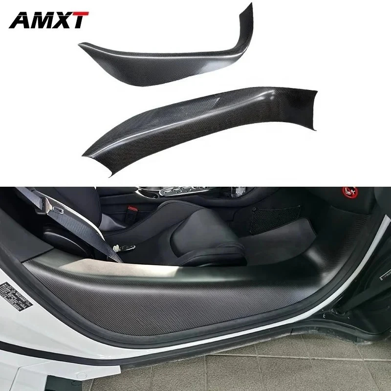 High quality Good fit dry carbon door sill trims for McLaren GT Easy to install and fast to ship