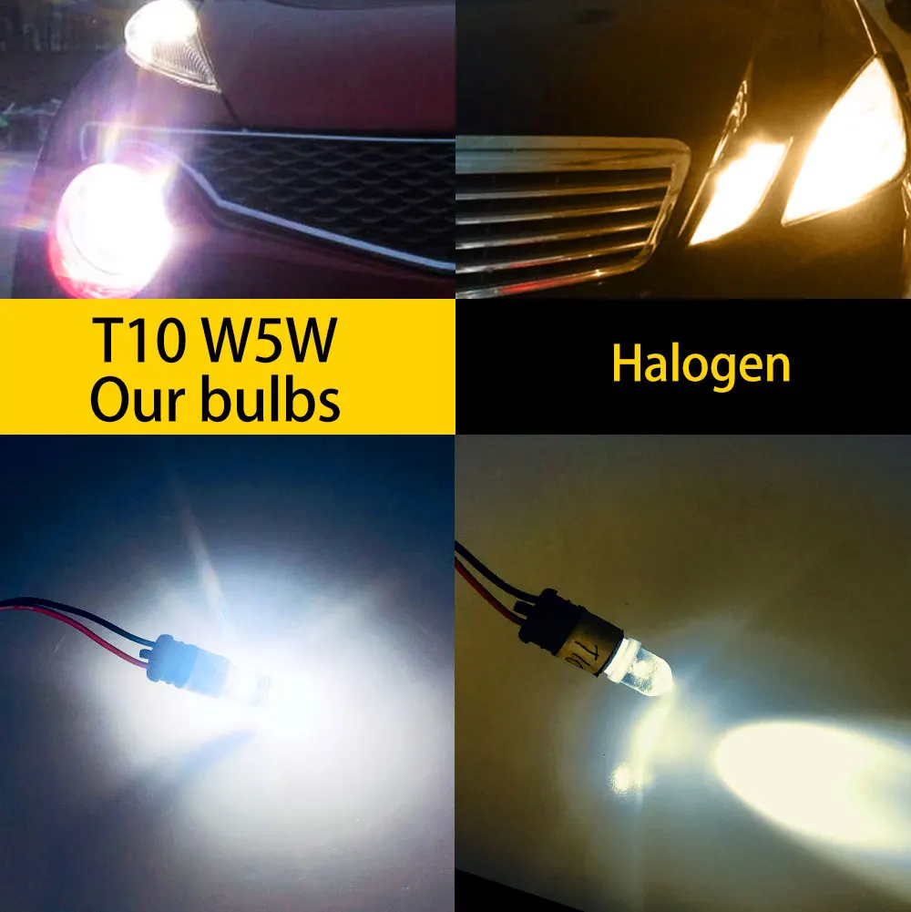 20/50 قطعة T10 W5W 194 LED Canbus سيارة التخليص مصابيح كهربائية 12 فولت 26SMD لوحة ترخيص مصباح الأمتعة السوبر مشرق مقصورة أضواء #2