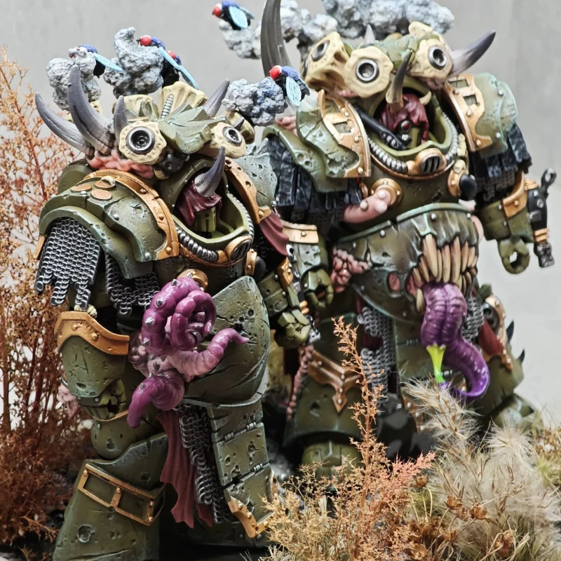 

Фигурка JOYTOY Warhammer 40K 1/18: Терминатор-Чемпион Deathshroud, подвижная коллекционная фигурка солдата, новинка