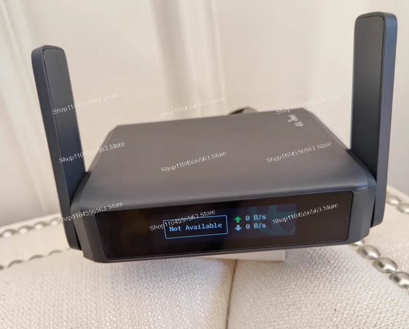

GL-BE3600 (Slate 7) WiFi 7 роутер с двумя портами 2.5G, сенсорным экраном, игровой точкой доступа 3570 Мбит/с, VPN для общественных и гостиничных сетей