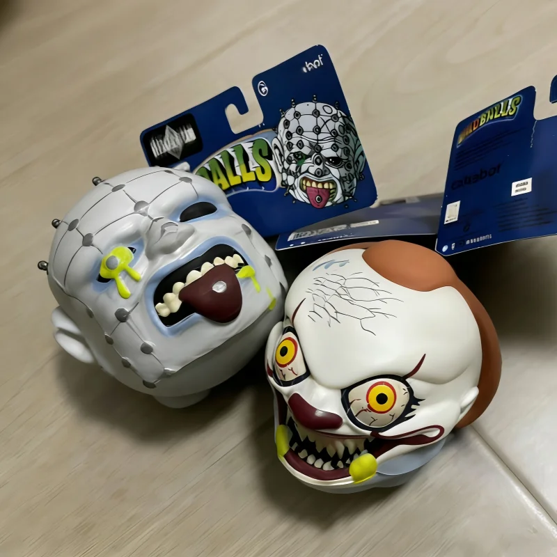 In Stock Polyphony Kidrobot Madballs Horror Series Horrorballs Toys Anime Action Figure  Charm Collectible Gift Series Ornaments