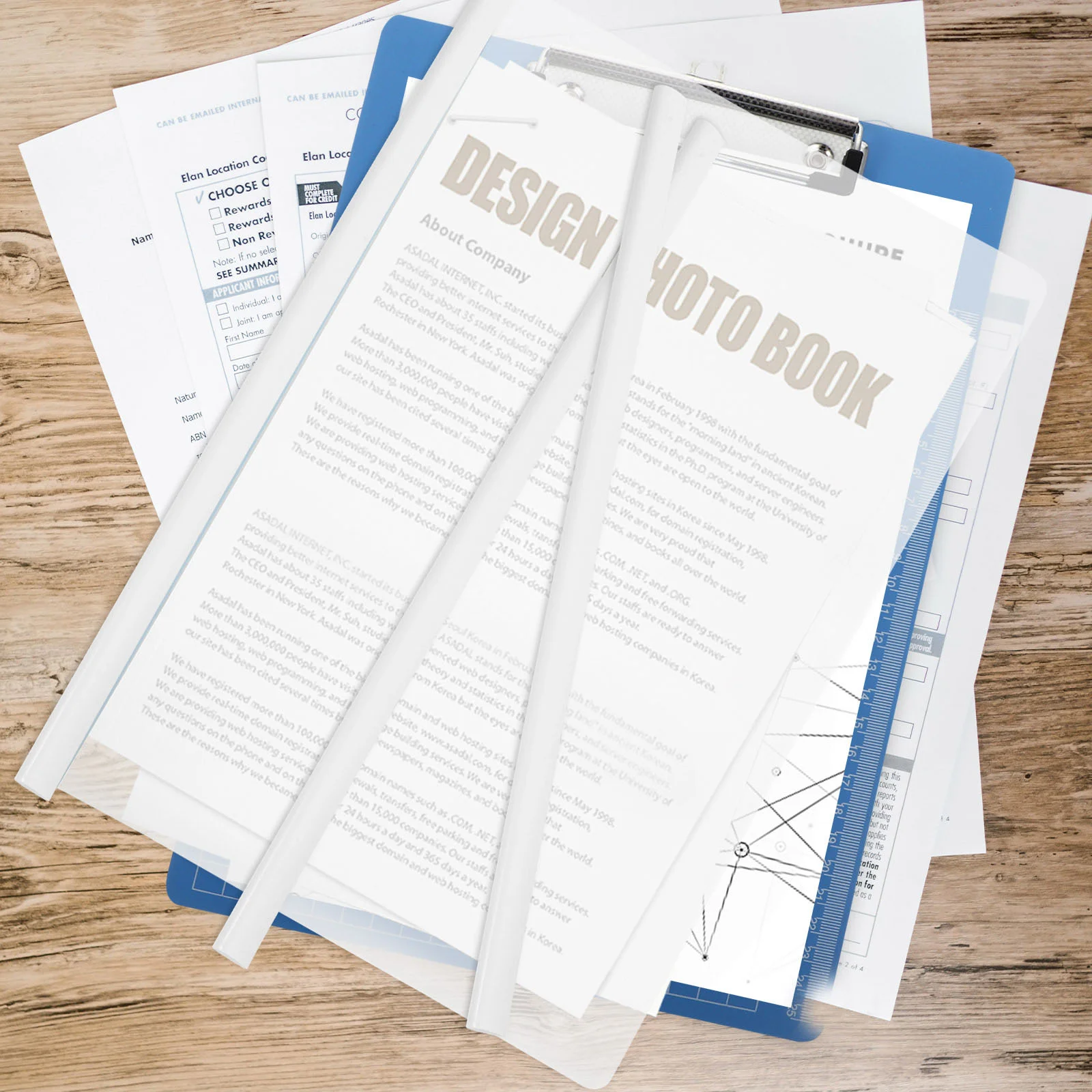 10 Stück Informationsbuchordner, Kunststoff-Gleitbinder, Bindematerialien, Bulk-Clips, Papier, Buchbinden