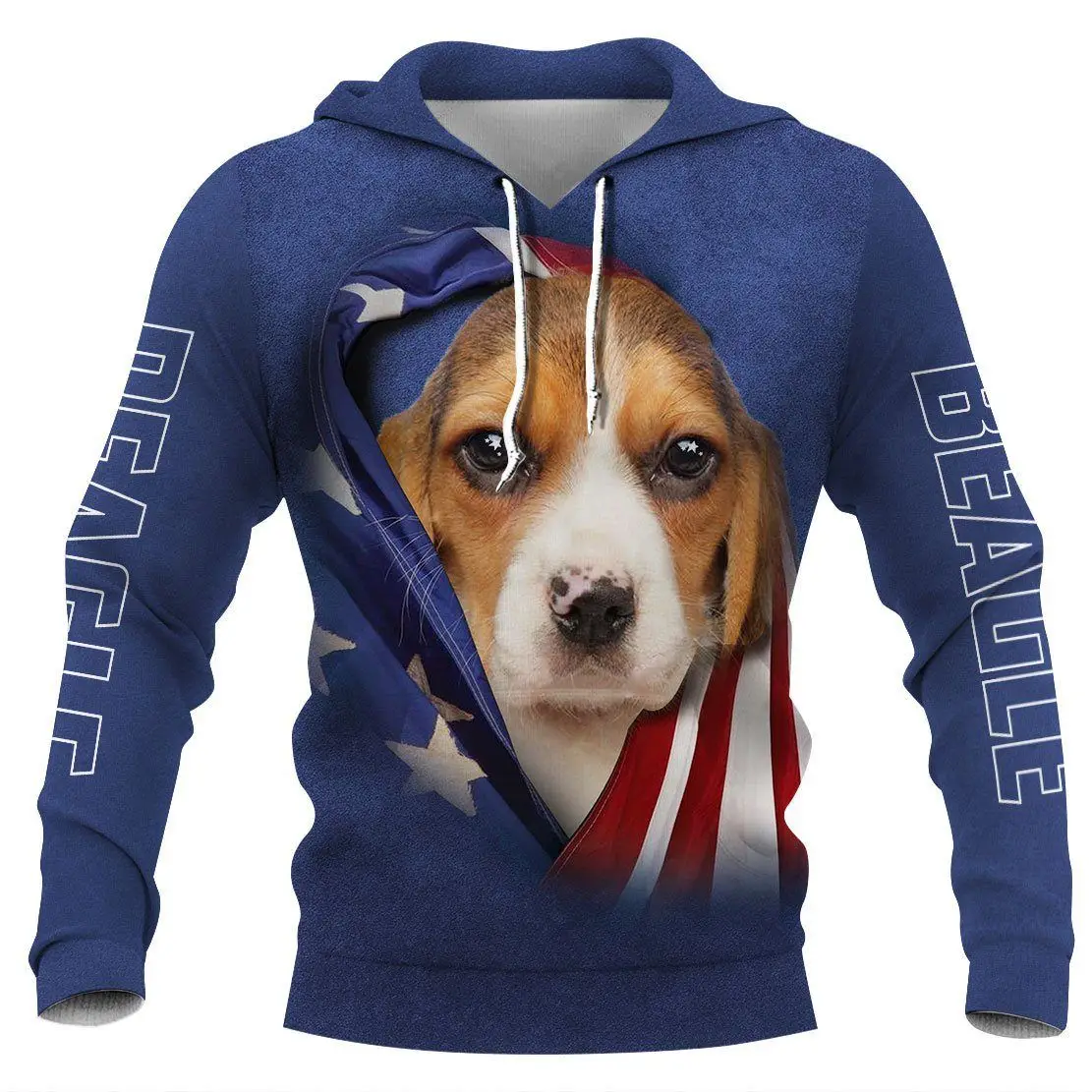 Chihuahua/Beagle/Pug 3D Printed Hoodies Women For Men Pullovers Street Tracksuit Love Dog Gift