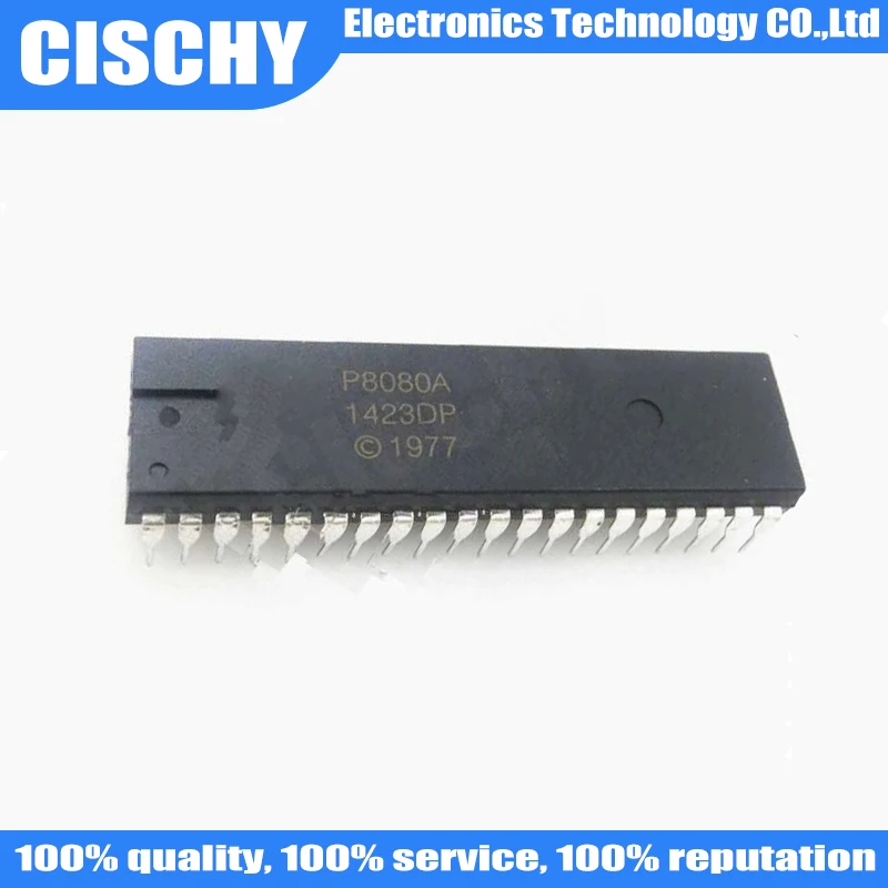 1pcs/lot P8080A-1 P8080A-2 P8080A P8080  DIP-40 In Stock