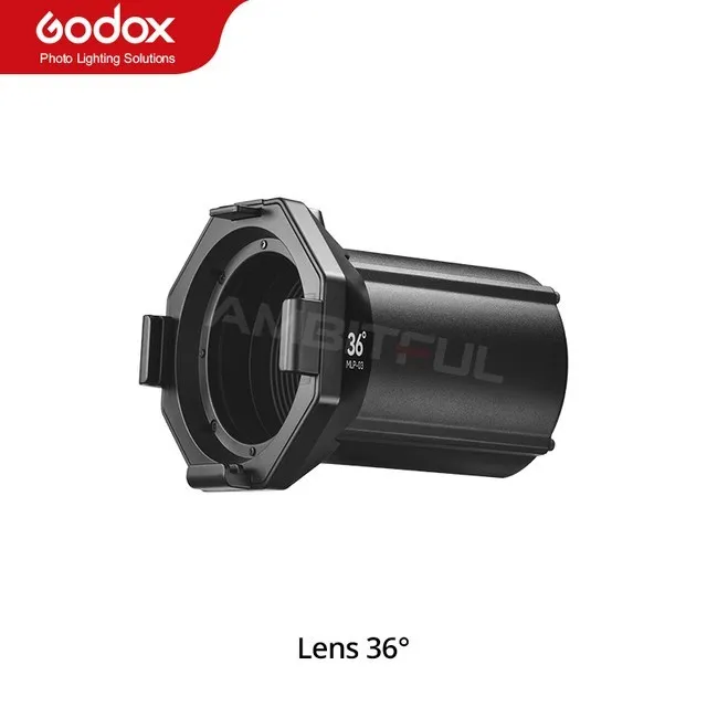 GODOX MLP Spotlight Mount Set Lichtmodificatoren 19 ° 26 ° 36 ° Godox Mount Lights-accessoires Compatibel met ML60 BI ML30 BI