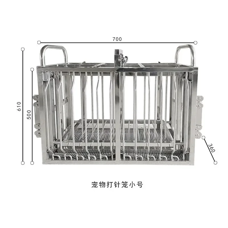 Stainless steel compression cage (small, medium and large S-small)