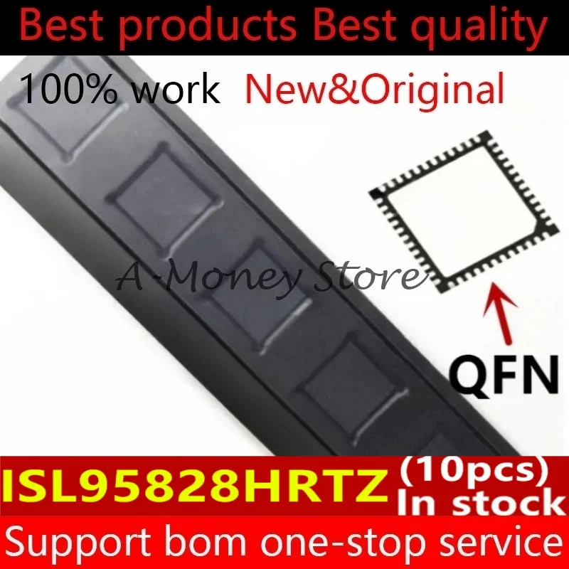 

(10pcs)95828HRTZ ISL 95828 HRTZ ISL95828HRTZ ISL95828 QFN-48