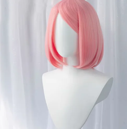 Anime Cosplay Haruno Sakura Perücke Rosa Süße Perücke Haruno Sakura Hitzebeständige Haarperücken + Perückenkappe