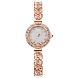 New foreign trade popular wheat-ear bracelet watches diamond-studded women's quartz watches