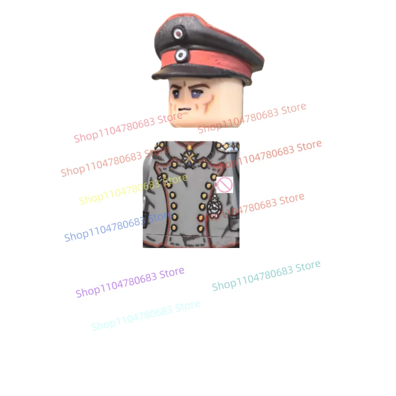 

MOC Building Blocks New Pilot Battle Commander Toys Assembled and Spliced Collectible Ornaments Holiday Gifts