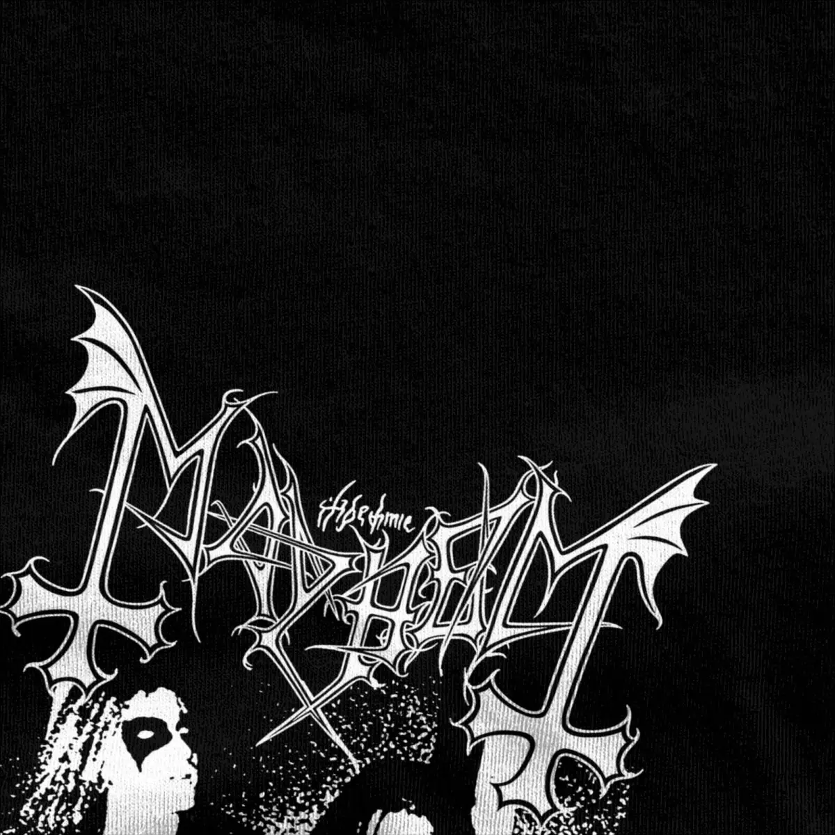 Men Women Mayhem Band Heavy Metal Music T Shirts Accessories Cotton T-shirt Clothing Casual Tees New Arrival