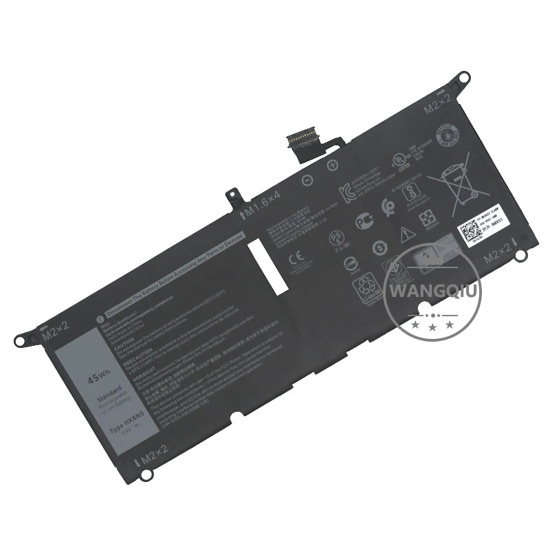 Imagem -04 - Bateria do Portátil para Dell Xps13 9370 7390 9380 P82g Hk6n5 5390 Inspiron 7391 7490 Vostro 5390 5391 Dxgh8
