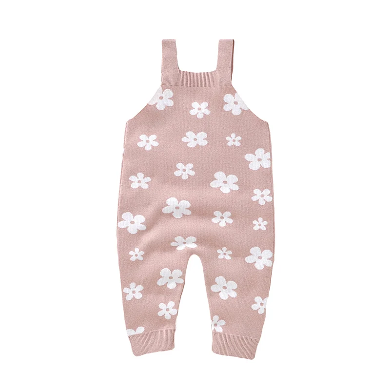 Fresh Floral Print Baby Girls Sweet Rompers 0-18 Months Spring & Autumn Newborn Bodysuit Sleeveless Infant Jumpsuit Sleepsuit