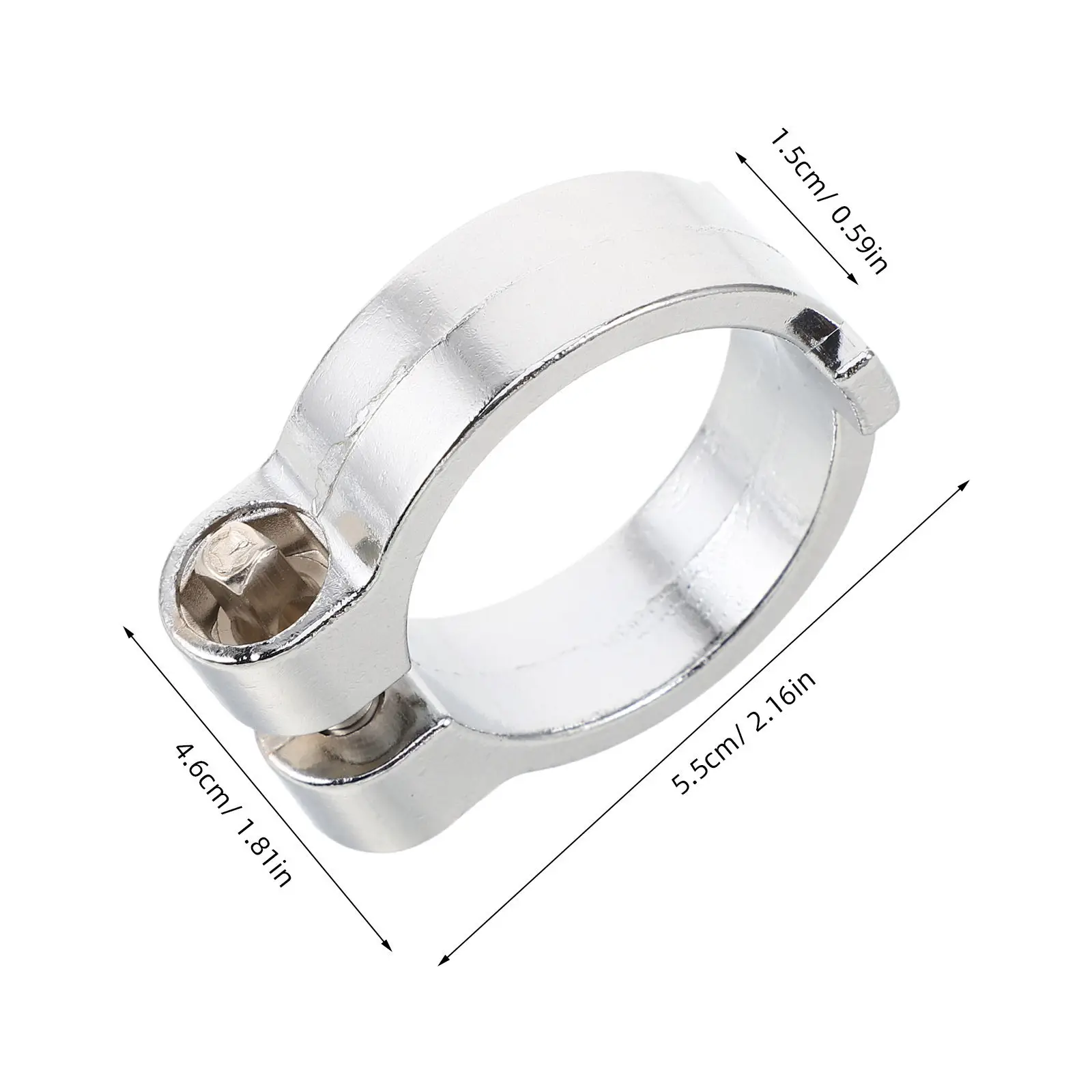 Drum Positioning Clamp Drum Rack Tube Clip Bracket Slip-Resistant Design Cymbal Stand Mount Holder Holder Memory Lock 38Mm