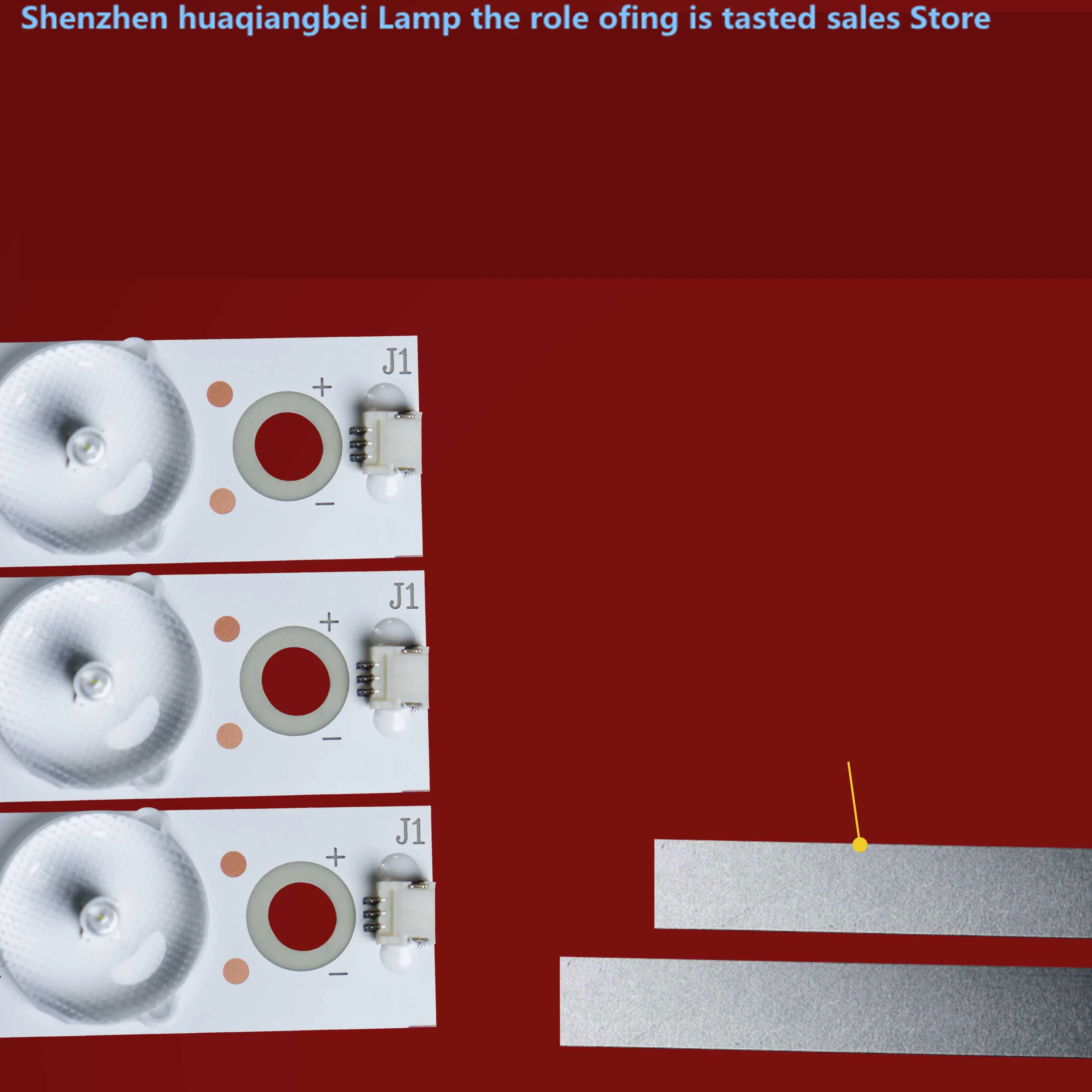 2PIN/4PIN لشريط إضاءة خلفي LED لشاومي L55M5-AZ/AD شريط إضاءة التلفزيون IC-D-VZAA55D809 MI55T20LB_10X5_MCPCB 0981010 AA102