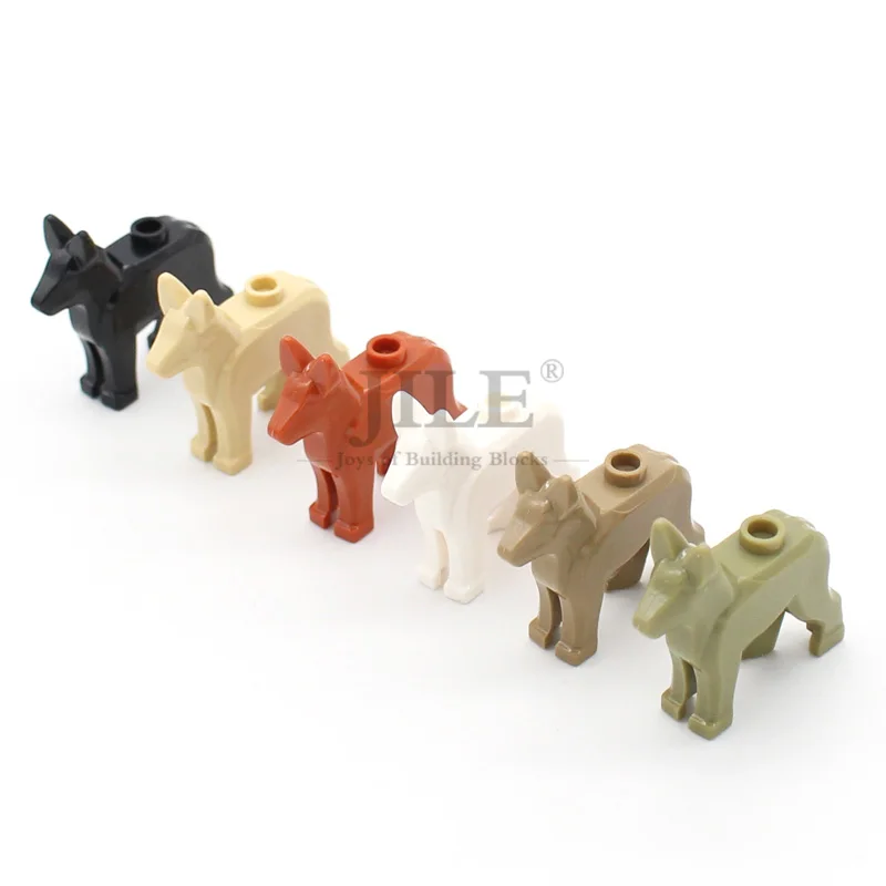 MOC Building Blocks DIY Dog Alsatian German Shepherd 92586 Bricks Toys Educational Animal Compatible with Assembles Particles