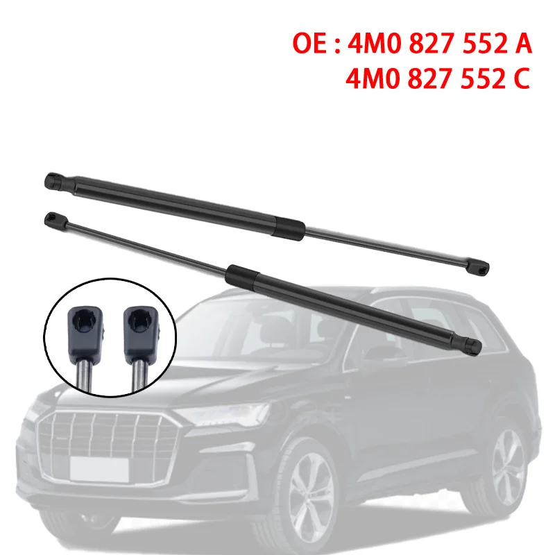 

OE 4M0827552A 4M0827552C Rear Tailgate Boot Gas Struts Liftgate With Power Gate Gas Springs for Audi Q7 SQ7 4M 2015-2021