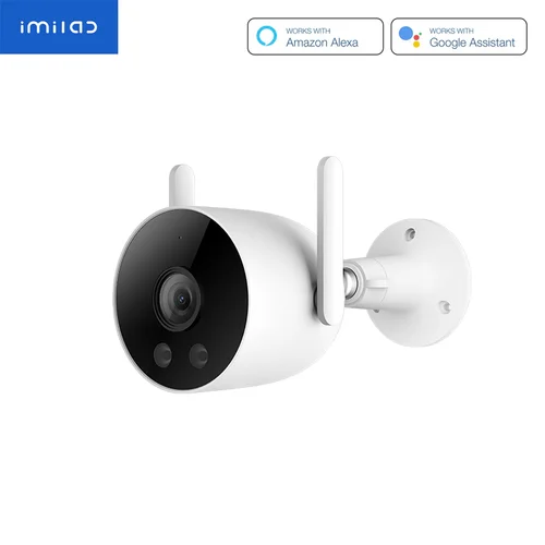 IMILAB EC3 Lite 2K Cámara de seguridad WiFi para exteriores con visión nocturna en color Detección humana IP66 Compatible con la aplicación MiHome