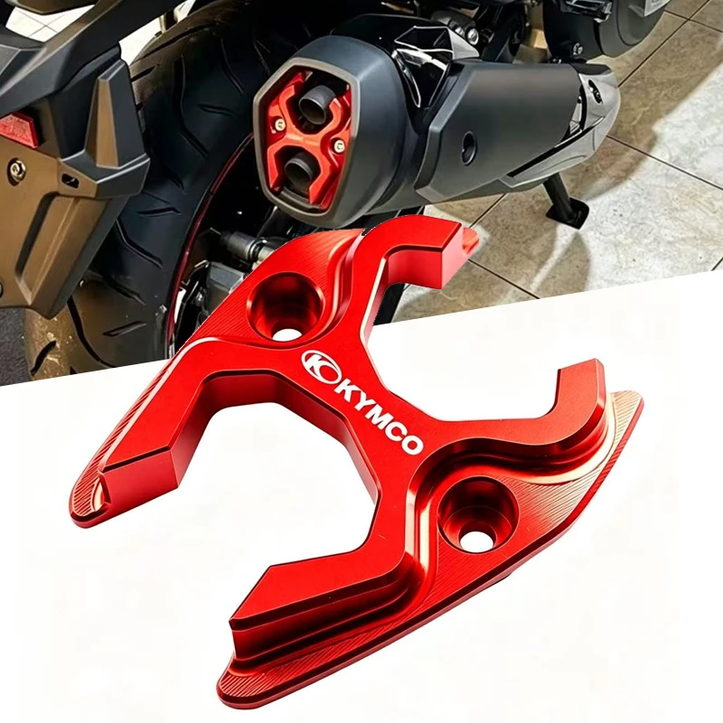 Für KYMCO AK575 AK550 2017-2026+ Motorrad Modifiziertes Zubehör Auspuffrohr Schutz Dekorative Auspuffrohrspitzenabdeckung