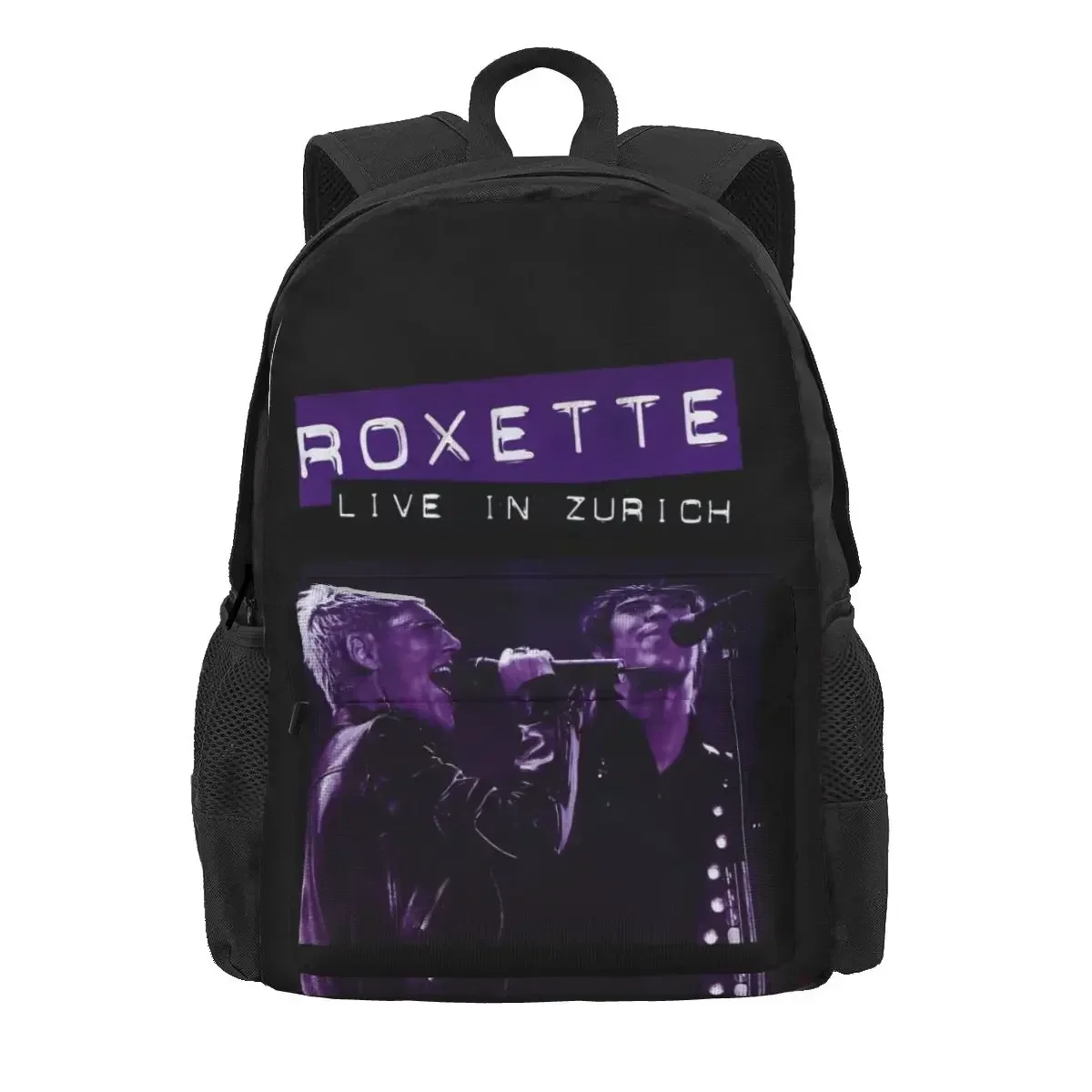 Roxette Live In Zurich Concert Large Capacity Backpack Hot Foldable Sports Style School Sport Bag