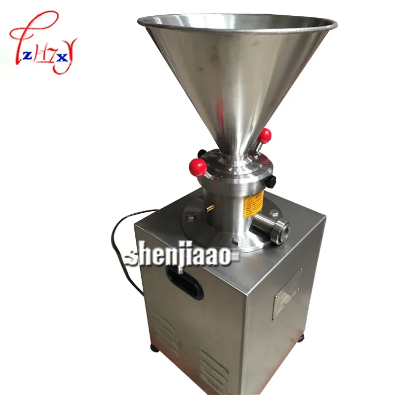 เครื่องทำเนยถั่วเนยถั่วแบบสแตนเลสสำหรับทำเนยถั่วบดกาแฟงา
