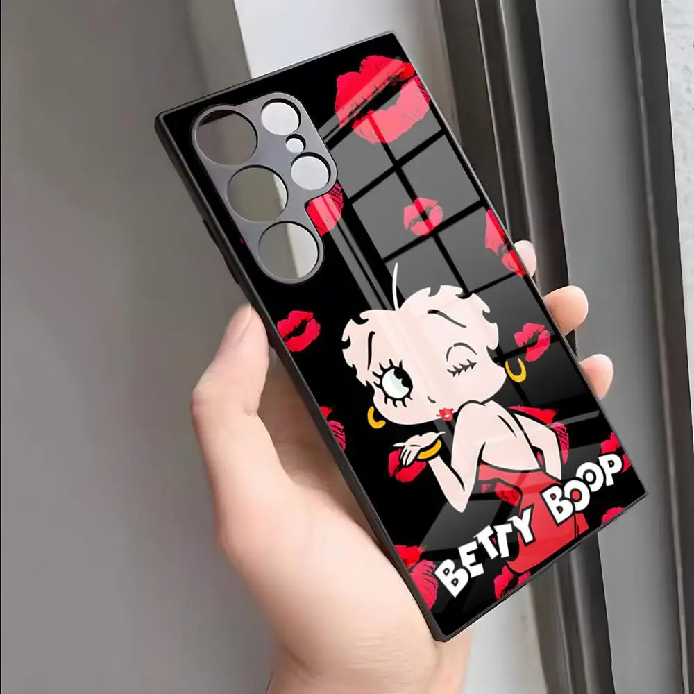 Rastar-B-Betty-Cute-BoopS Phone Case For Samsung S26 S24 Ultra S25 Fe S23 S22 S20 S21 Plus A54 A34 A53 A16 Glass Cover