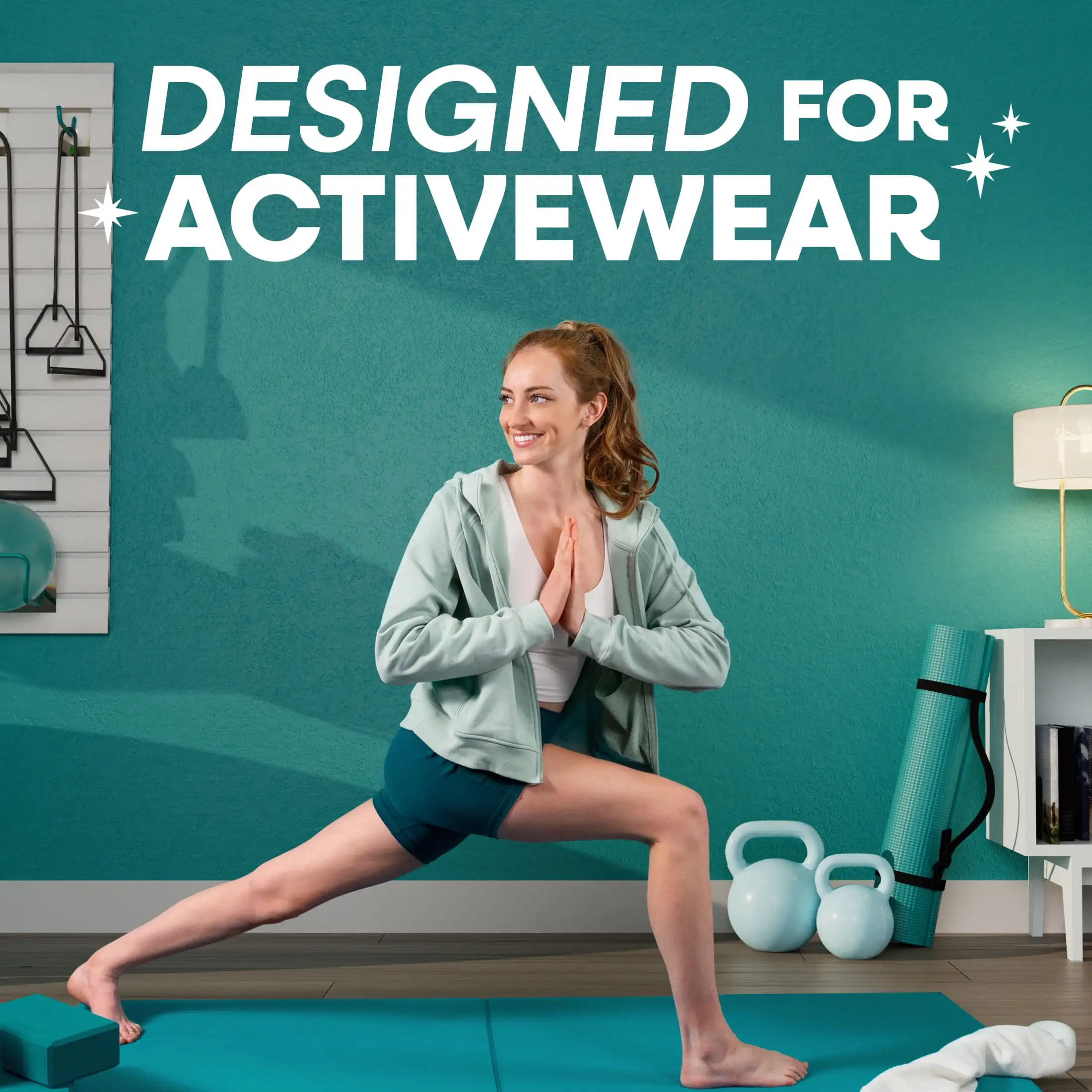 Activewear Clean Liquid Laundry Detergent, 100 Fluid Ounces, 50 Loads Embrace the confidence that comes with clean clo