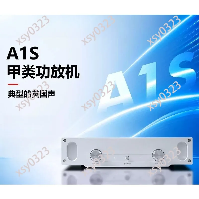 BRZHIFI A1S 20W Pure Class A Power Amplifier, HiFi Audiophile Amp Reference Musical Fidelity A1 Circuit for Home Use