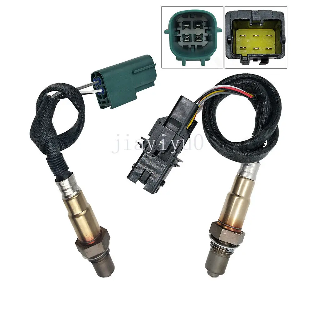 

2pcs Upper+Lower Oxygen O2 Sensor 1&2 For 2004 2005 2006 for Nissan Sentra L4 1.8L