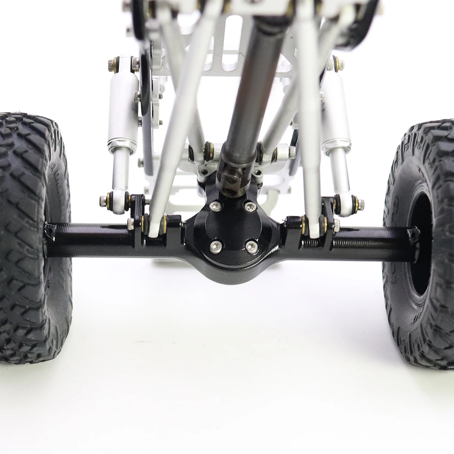 Assali Planetari in Alluminio a 3 Sezioni CVD con Fuselli Sterzo in Ottone Max.52 °   Parti per Axial SCX24 C10 JLU Gladiator Bronco Deadbolt in Scala 1/24