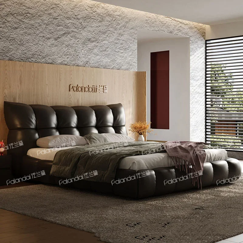 # Minimalist Reception Bed Bedroom Entertainment Creative Unique Salon Trendy Modern Simple Princess Muebles Unique Furniture