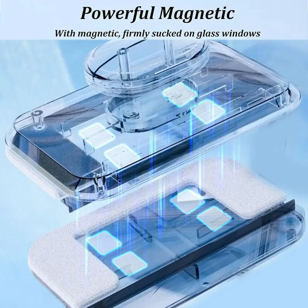 

НОВЫЙ высококачественный магнитный очиститель окон 2024, двусторонняя щетка для чистки окон, бытовая магнитная щетка для мытья окон T Z2Z2