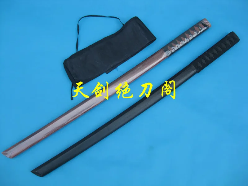 

Ironwood Ostrya japonica Japanese Samurai Katana Shingen Vibrating Flap Sword Juhe Dao Aikido Swordsmanship Practice Unsharp
