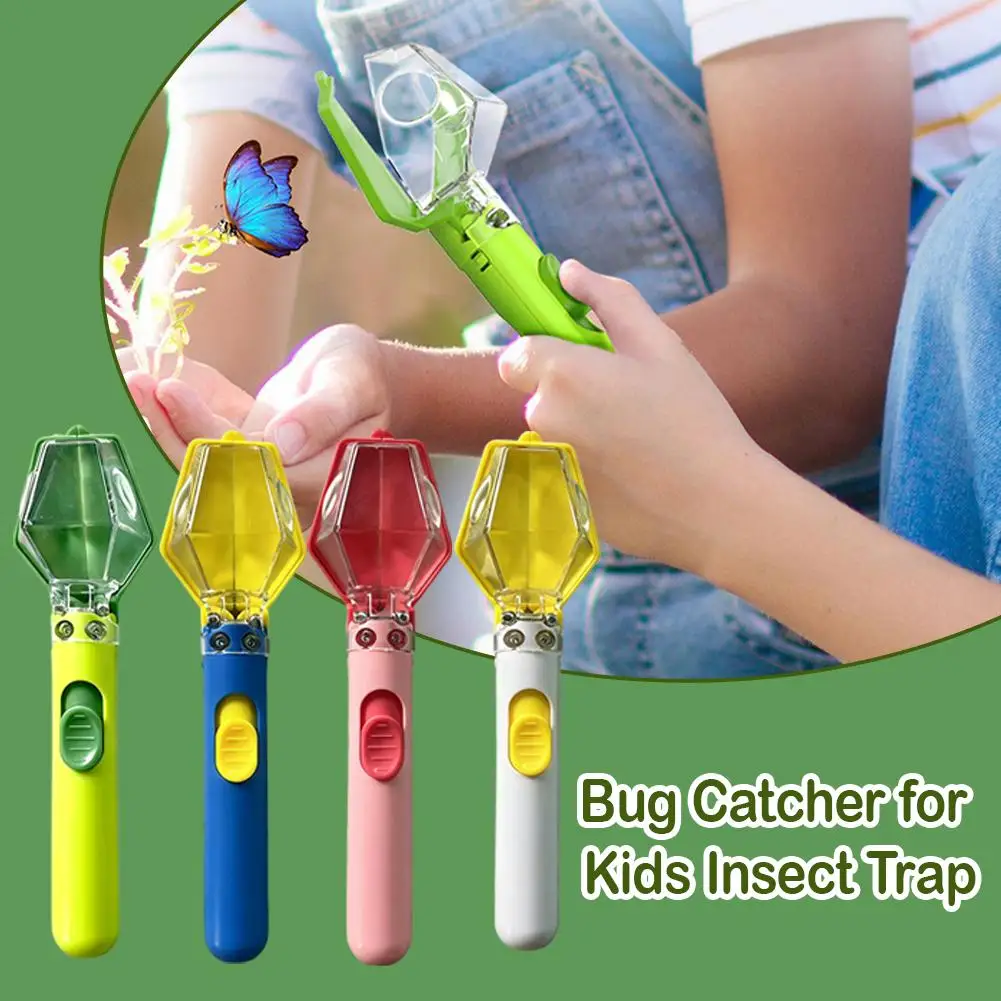 Nouveau jouet attrape-insectes Explorer pour enfants, gadget interactif éducatif d'observation des insectes pour jeunes scientifiques curieux