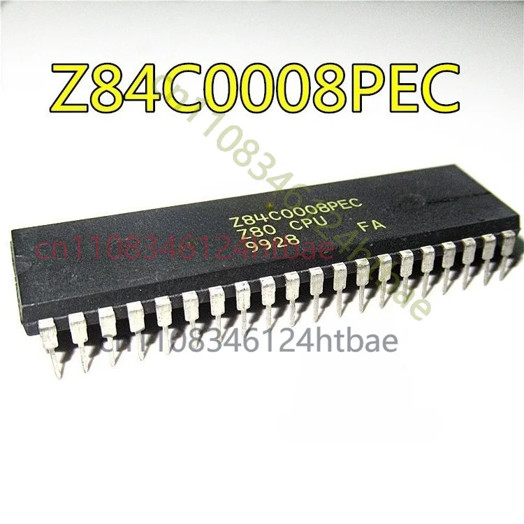 

5PCS Z84C0008PEC DIP-40 Microprocessors - MPU 8MHz Z80 CPU XT