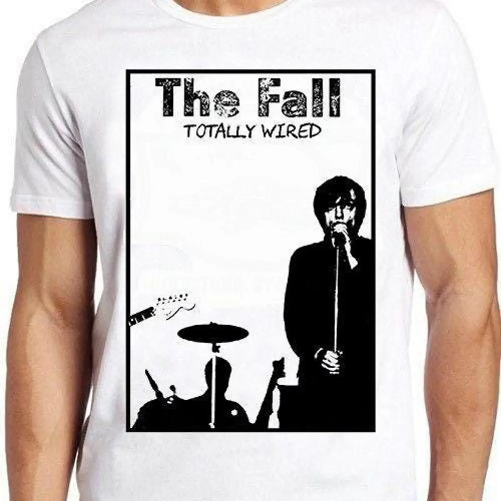 The Fall Totally Wired Punk Retro Cool T Shirt 2249 vintage Washed Slightly Stretched Soft Stylish Casual designer clothes