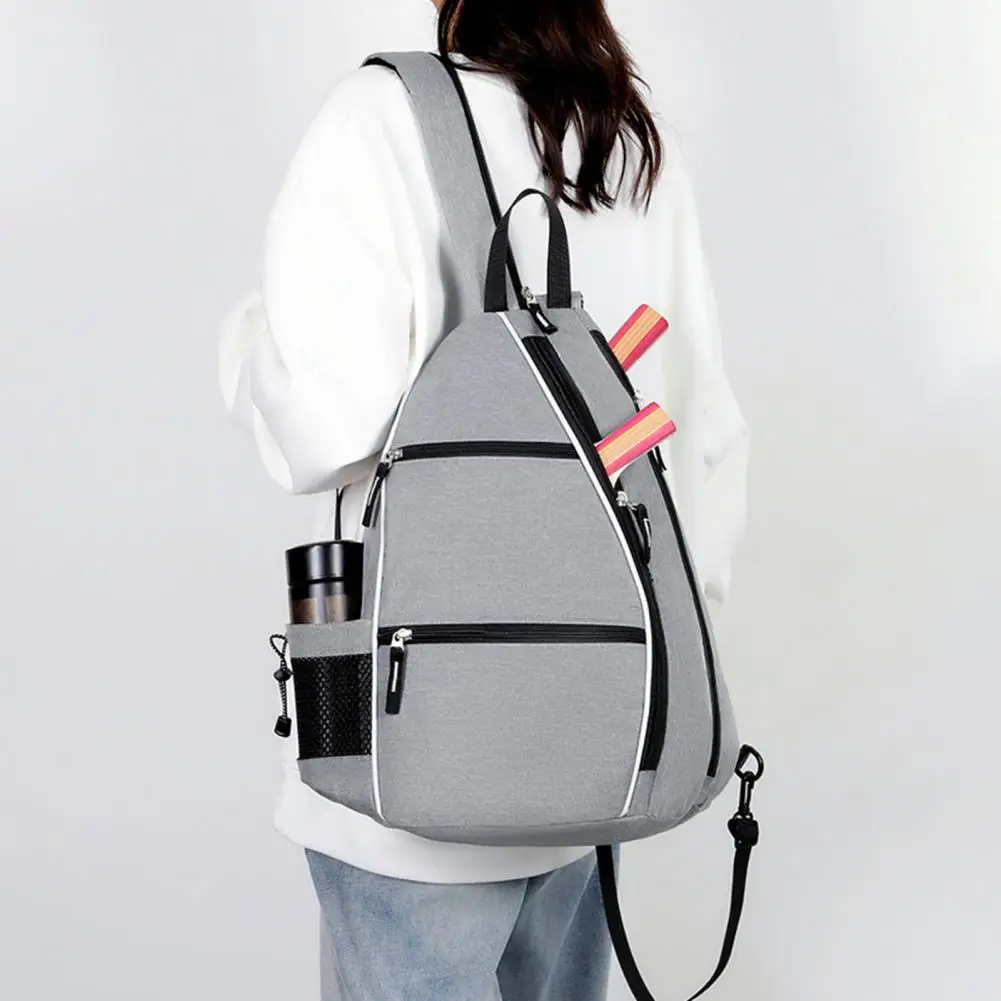 

45*32 см сумка для пиклбола, теннисный рюкзак для бадминтона, ракетка, регулируемый слинг, спортивная сумка на плечо, рюкзак с держателем для бутылки с водой