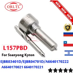 ORLTL L 157 PBD L157PBD L157PRD Fuel Injector L157 PRD for EJBR04701D EJBR03401D Ssanyong Kyton A6640170021 6640170221