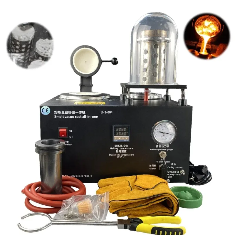 

Горячая распродажа! От производителя! Вакуумная литейная машина с цифровым дисплеем для высокотемпературной плавки и рафинирования драгоценных металлов и ювелирных изделий