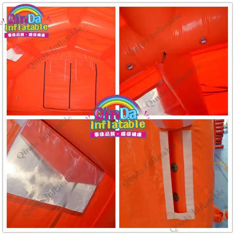 Mobile Inflatable Relief Tent Emergency Shelter Inflatable Hospital Medical Tent For Isolation Virus