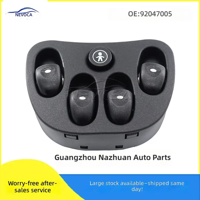 For Horton 92047005 Electric Window Control Button Switch Automotive Glass Lifter Master Switch Replacement