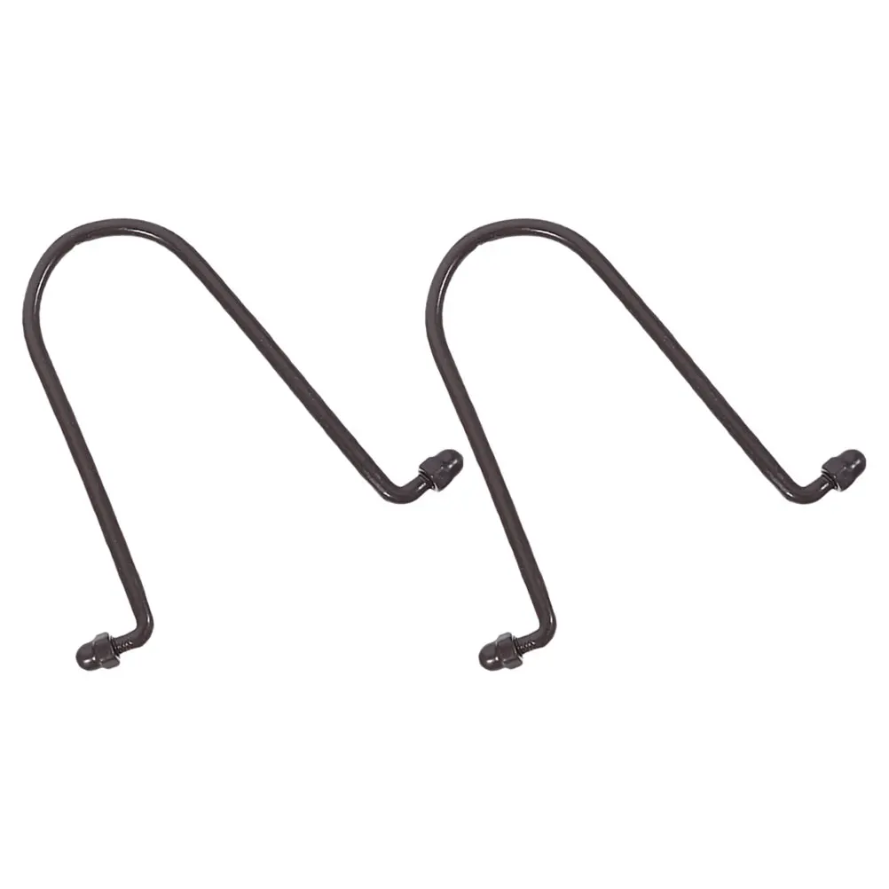 

2pcs Rain Chain Hooks Metal Downspout Adapter For Rain Chain Gutter Drainage Outdoor Garden Durable Iron Installation Hook