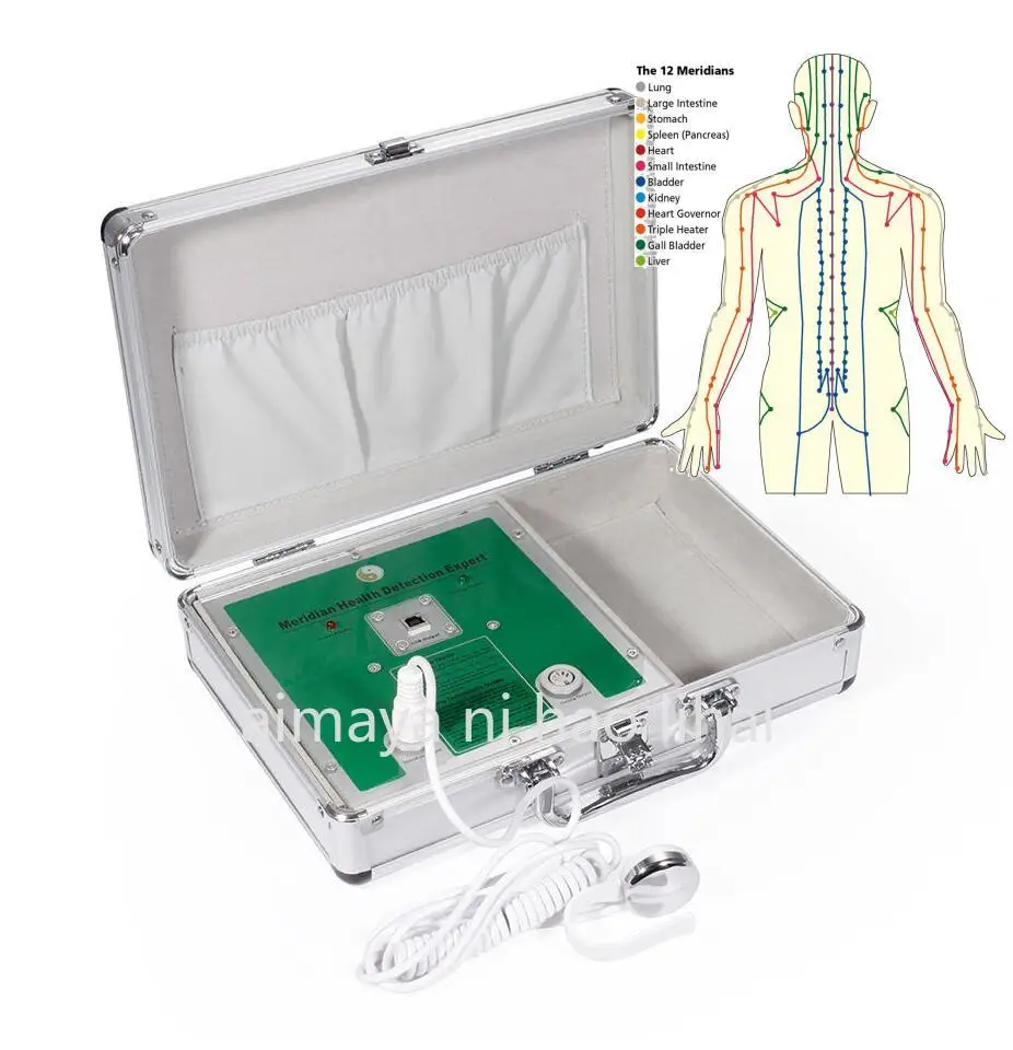 Yin and Yang Balance Chinese Meridian Expert Analyzer Acupuncture Health Analysis/Detector System/Hand Acupoints Device